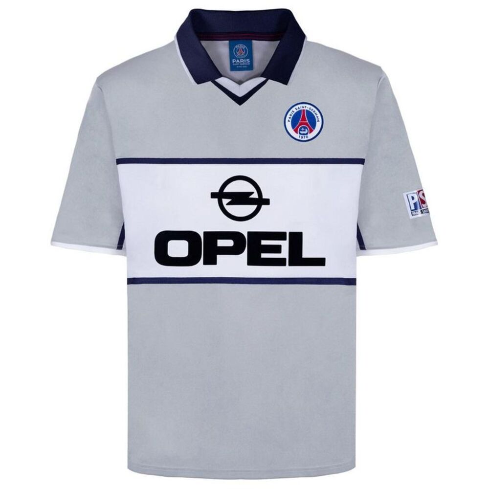 Score Draw Mens Paris Saint Germain FC Away Shirt / Gray/White